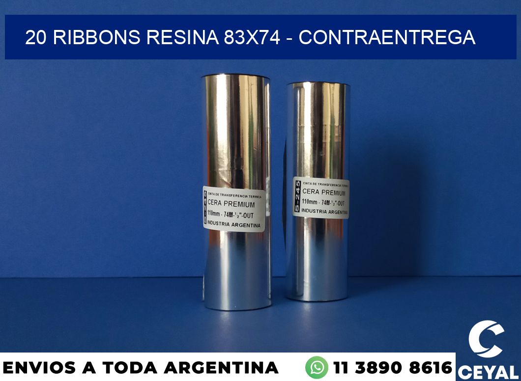 20 Ribbons resina 83×74 – contraentrega