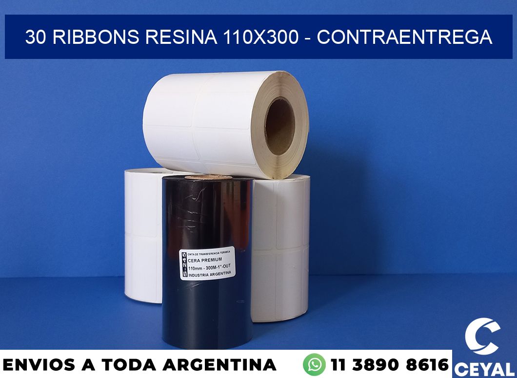 30 Ribbons resina 110×300 – contraentrega