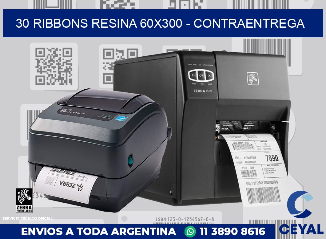 30 Ribbons resina 60x300 - contraentrega
