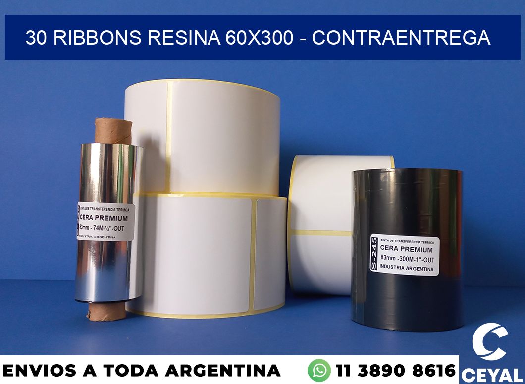 30 Ribbons resina 60×300 – contraentrega