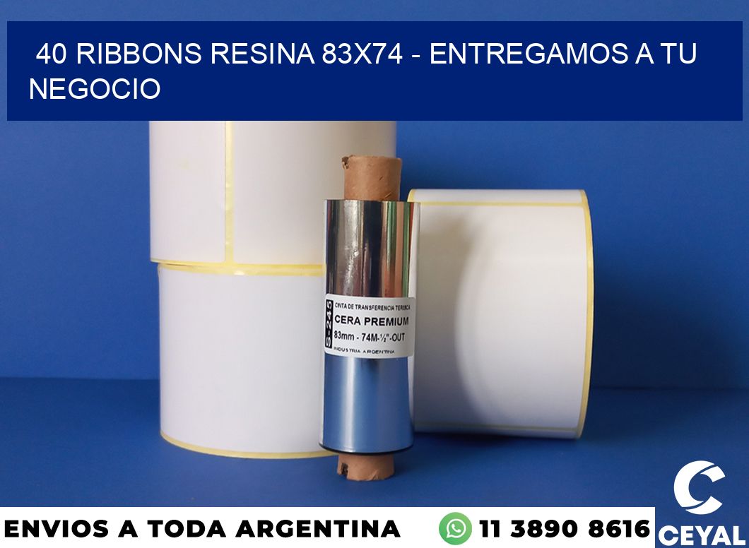 40 Ribbons resina 83×74 – entregamos a tu negocio