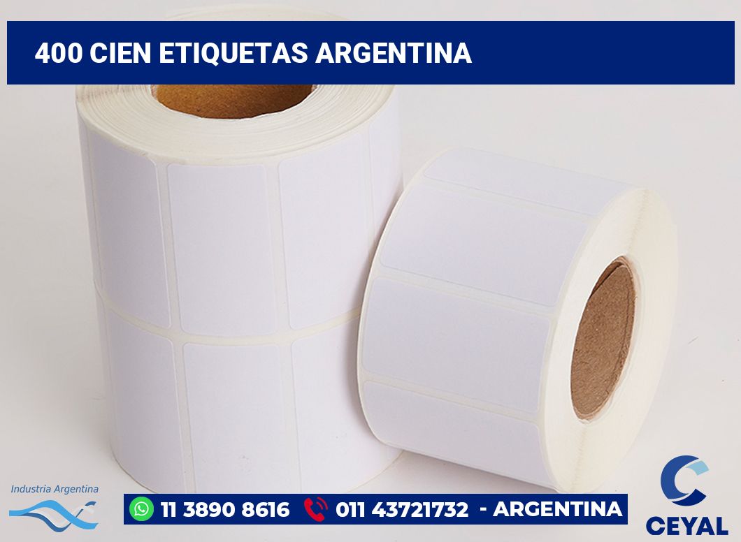 400 Cien etiquetas argentina