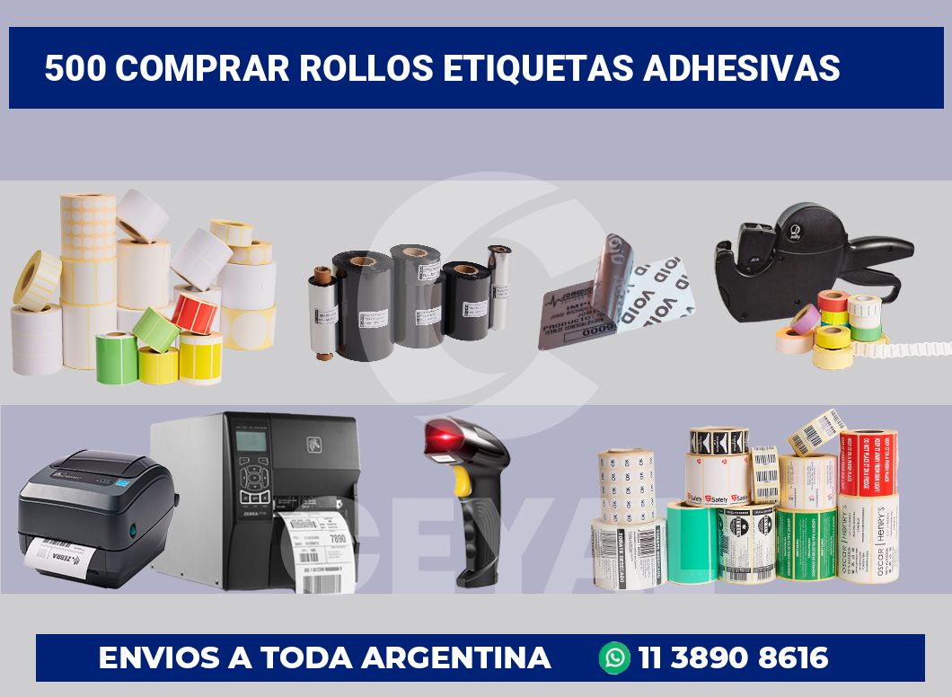 500 Comprar rollos etiquetas adhesivas