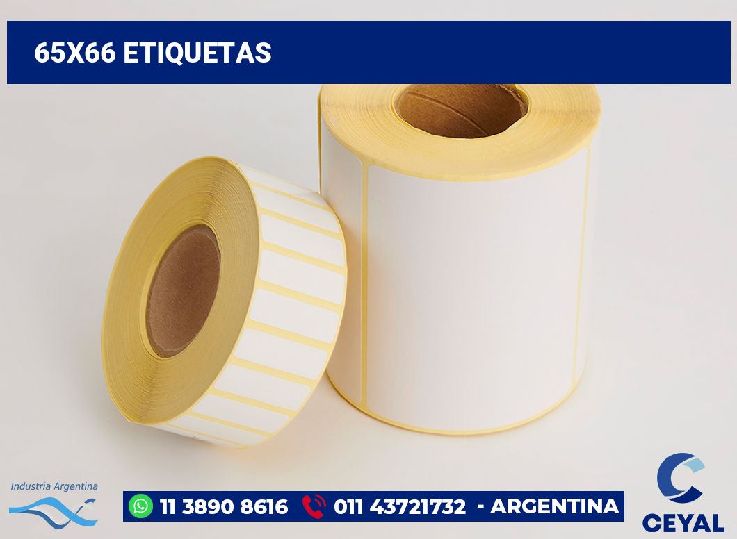 65x66 Etiquetas