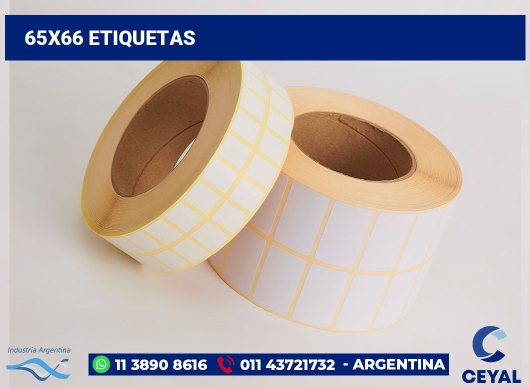 65x66 Etiquetas