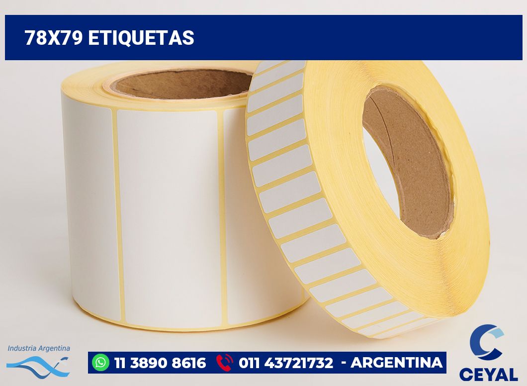 78x79 Etiquetas