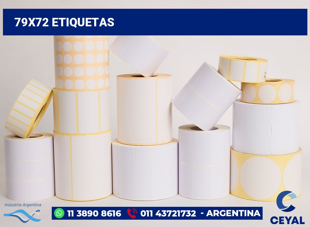 79x72 Etiquetas