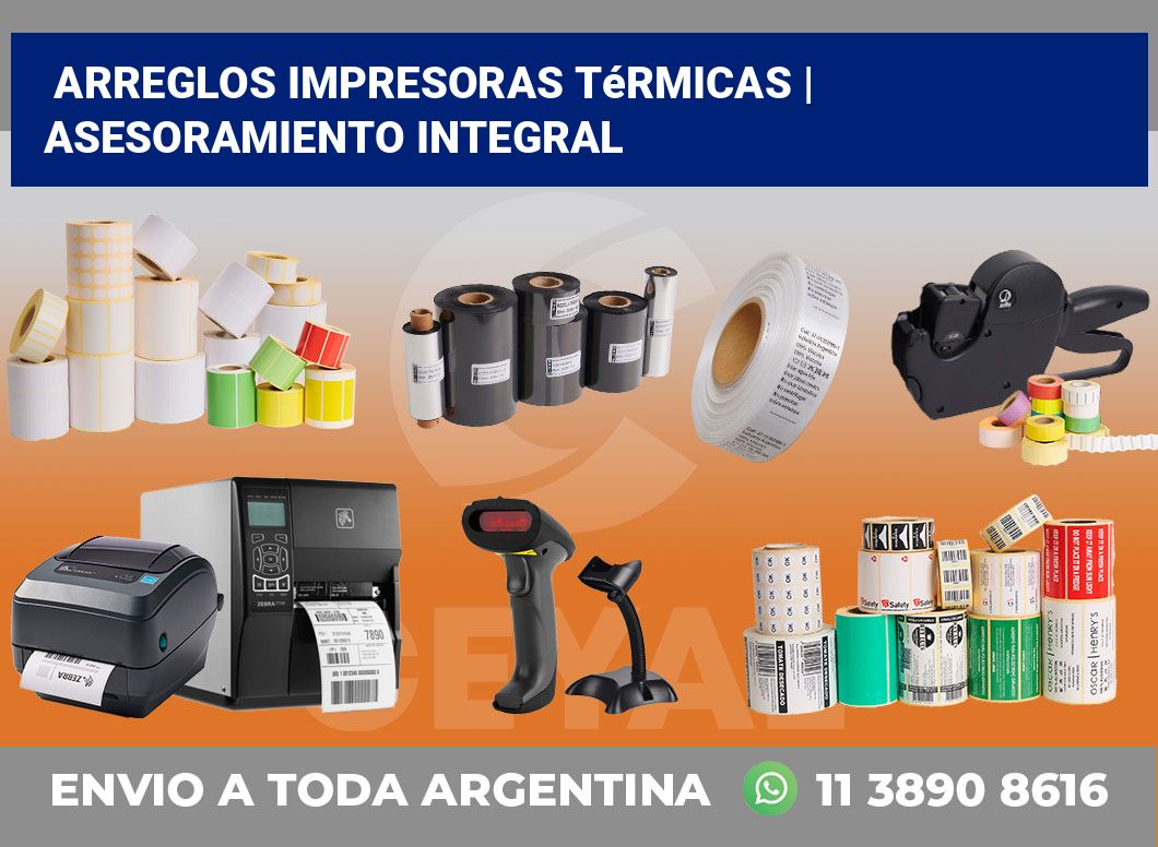 Arreglos impresoras térmicas | Asesoramiento integral