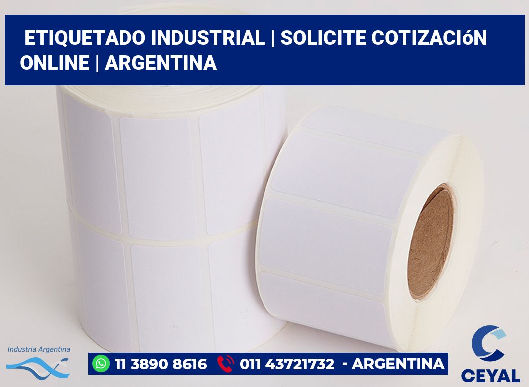 Etiquetado industrial | Solicite cotización online | Argentina