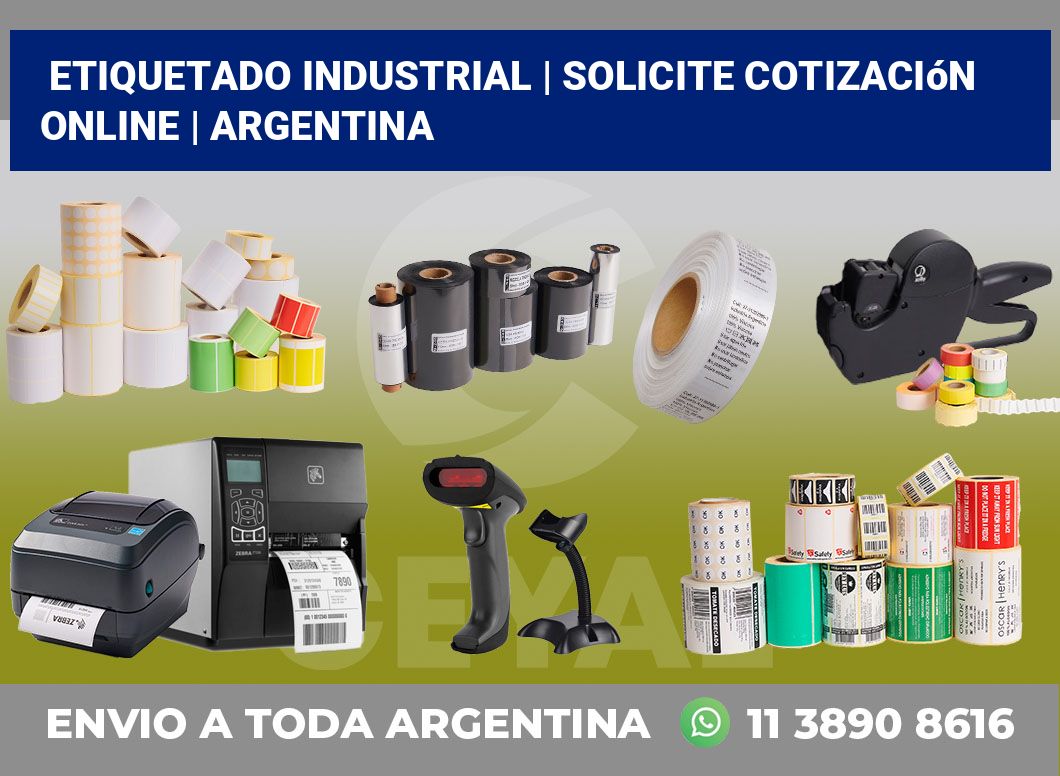 Etiquetado industrial | Solicite cotización online | Argentina