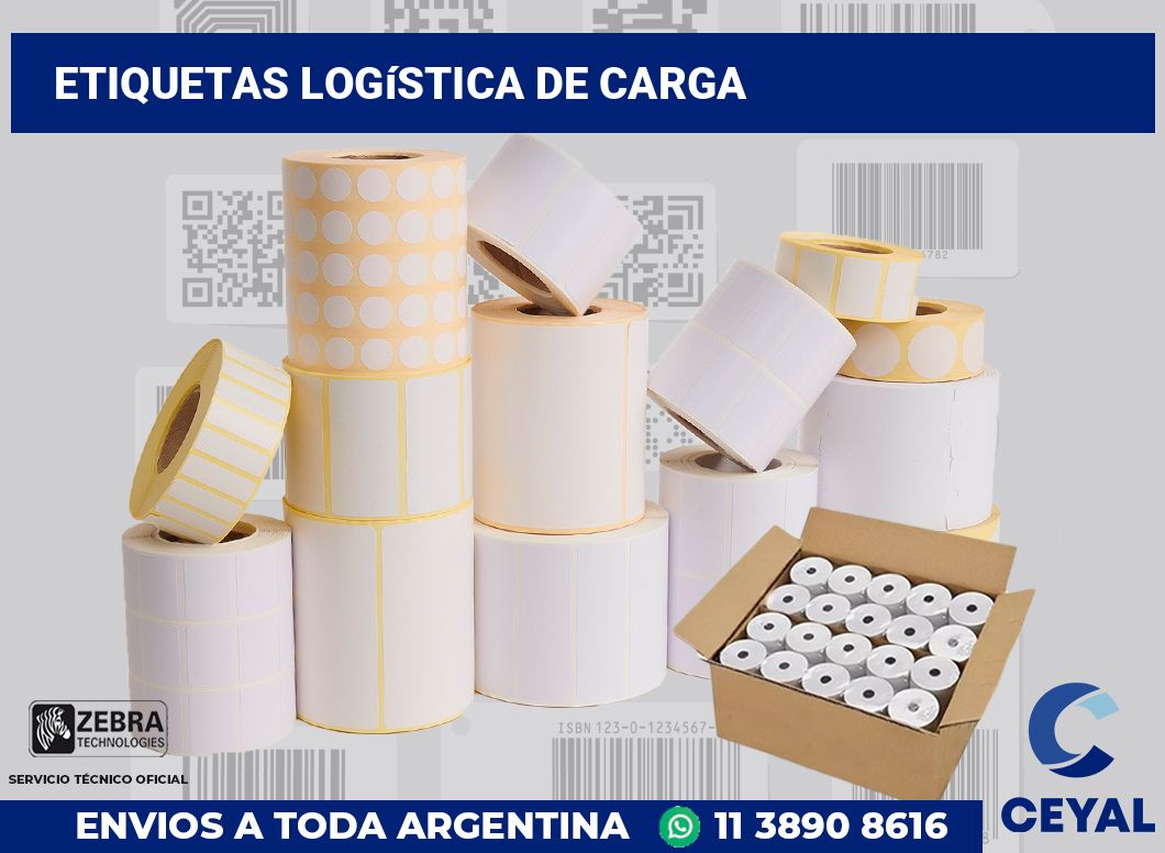 Etiquetas Logística de carga