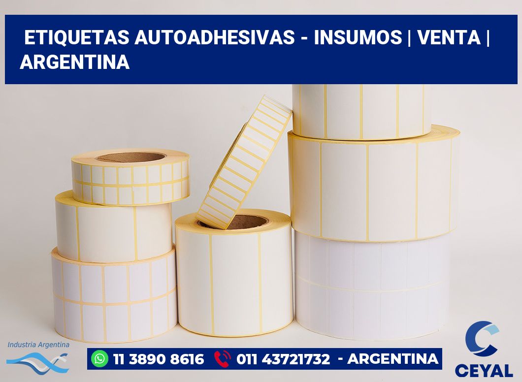 Etiquetas autoadhesivas - insumos | Venta | Argentina