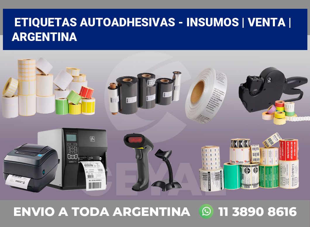 Etiquetas autoadhesivas – insumos | Venta | Argentina