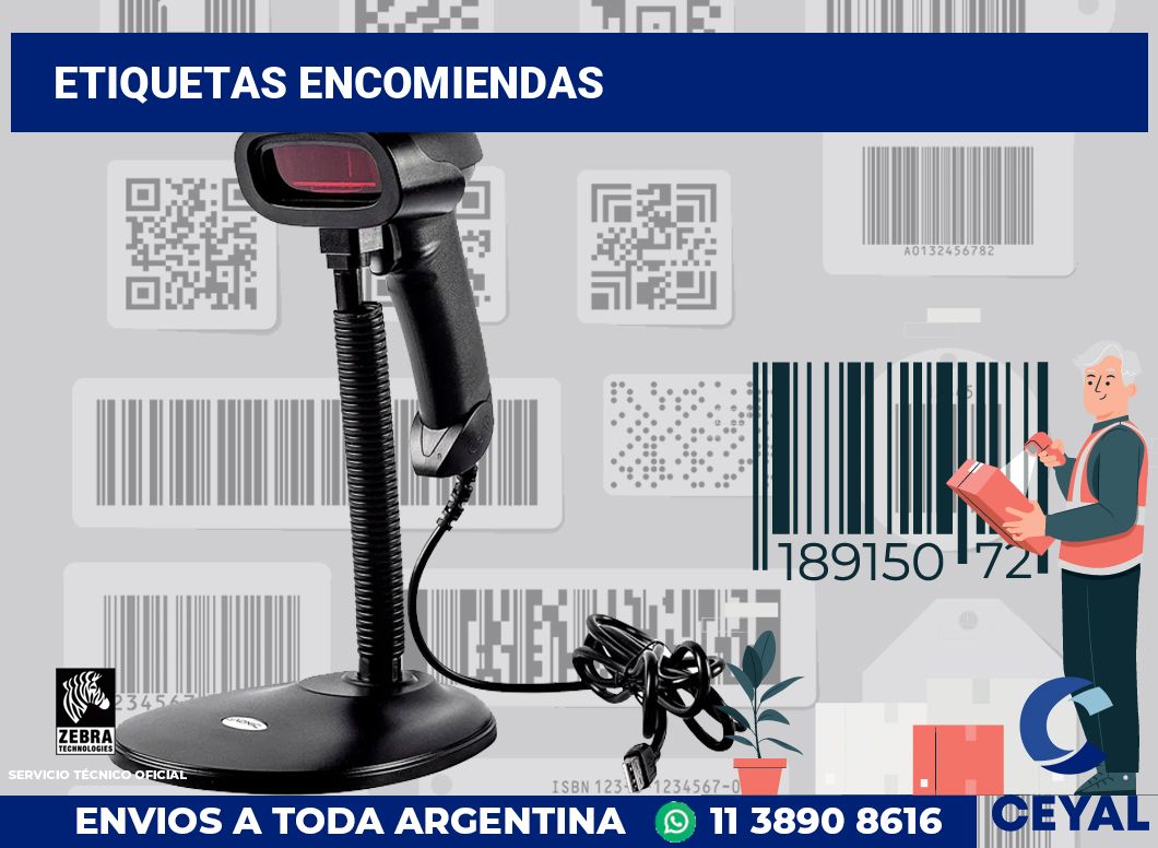 Etiquetas encomiendas