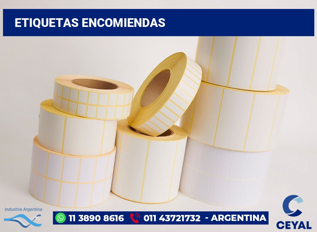 Etiquetas encomiendas