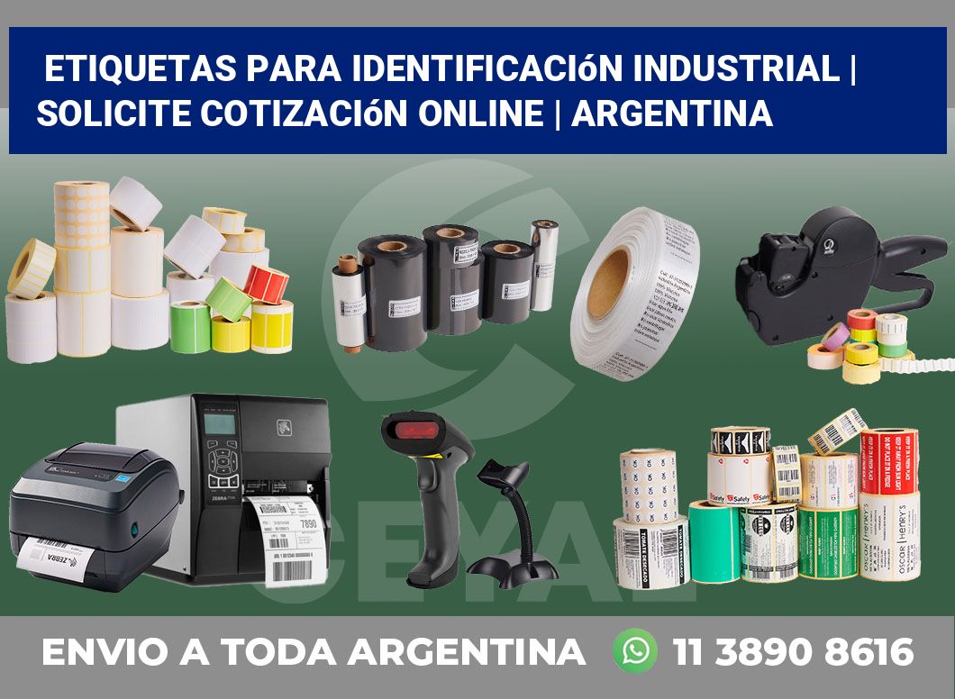 Etiquetas para identificación industrial | Solicite cotización online | Argentina