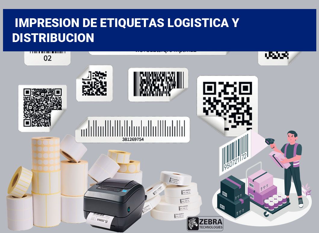 Impresion de etiquetas Logistica y distribucion