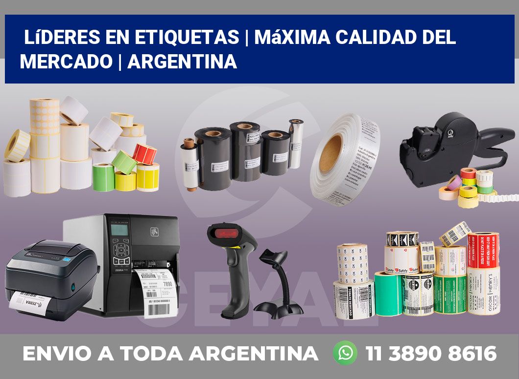 Líderes en etiquetas | Máxima calidad del mercado | Argentina