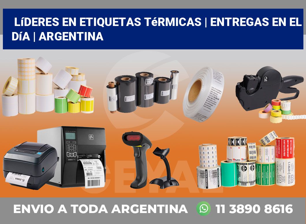 Líderes en etiquetas térmicas | Entregas en el día | Argentina