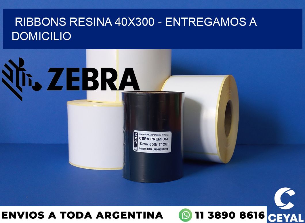 Ribbons resina 40x300 - entregamos a domicilio