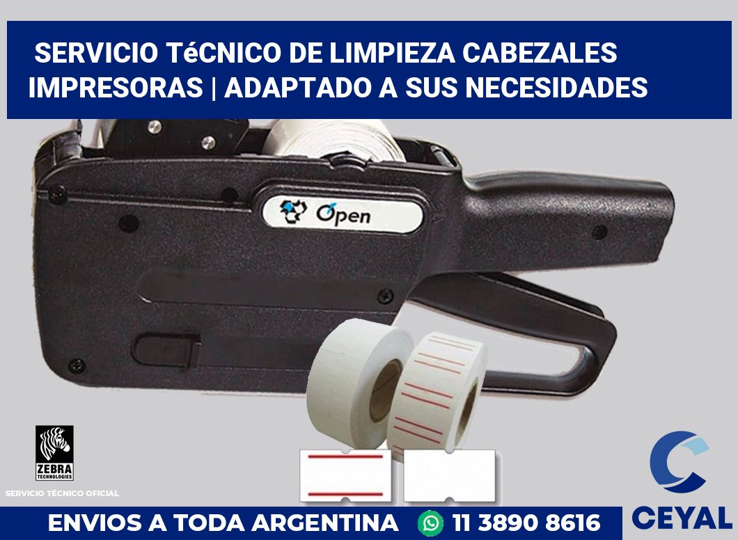 Servicio técnico de limpieza cabezales impresoras | Adaptado a sus necesidades