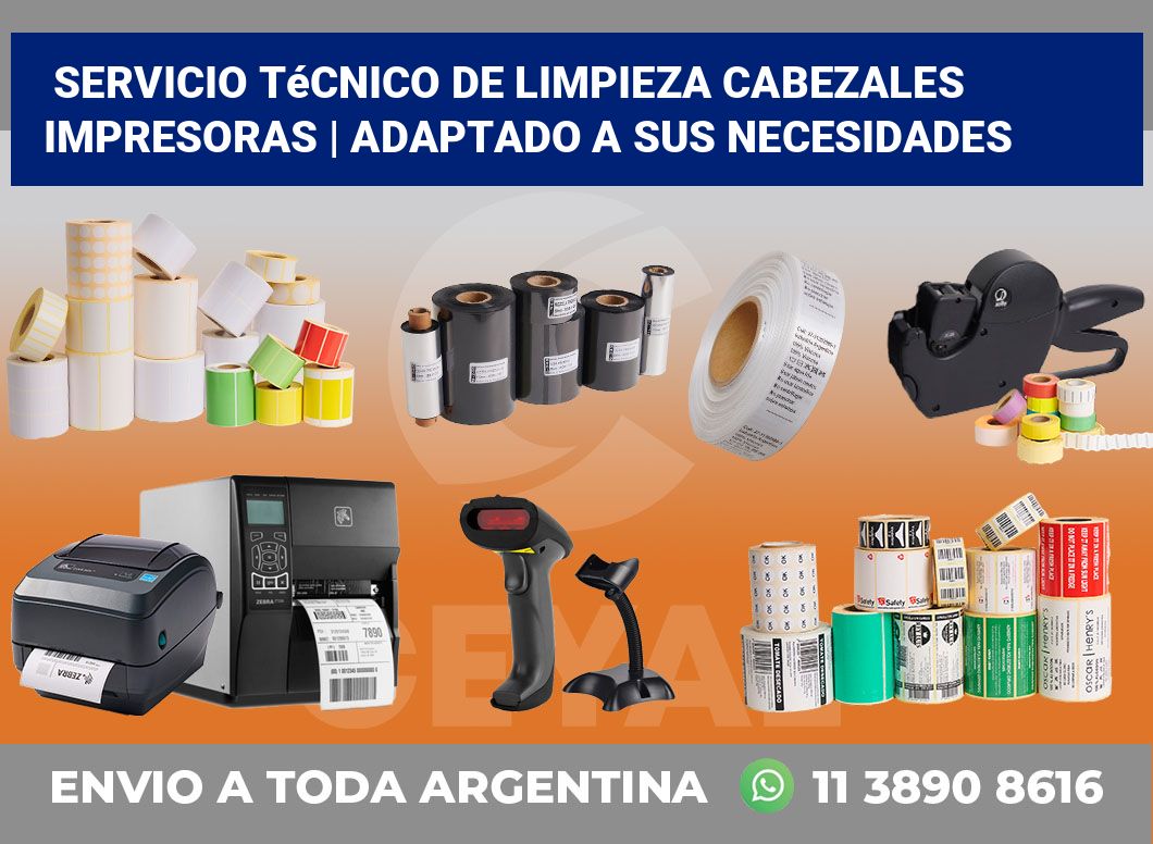 Servicio técnico de limpieza cabezales impresoras | Adaptado a sus necesidades
