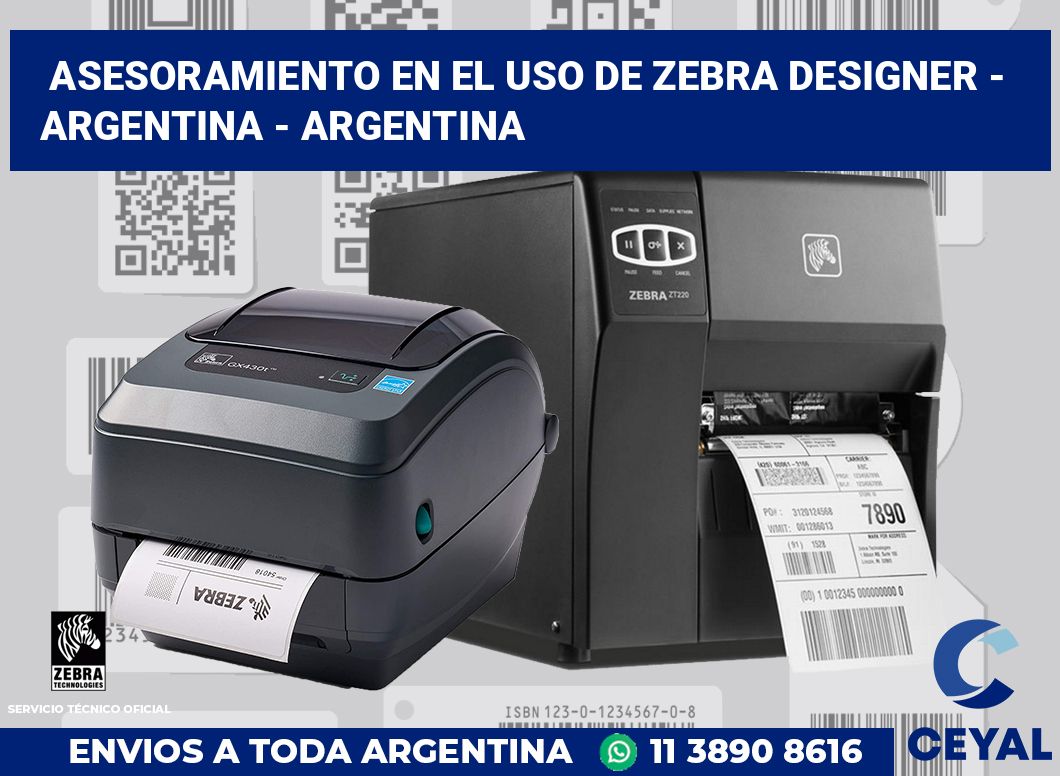 asesoramiento en el uso de zebra designer - Argentina - Argentina