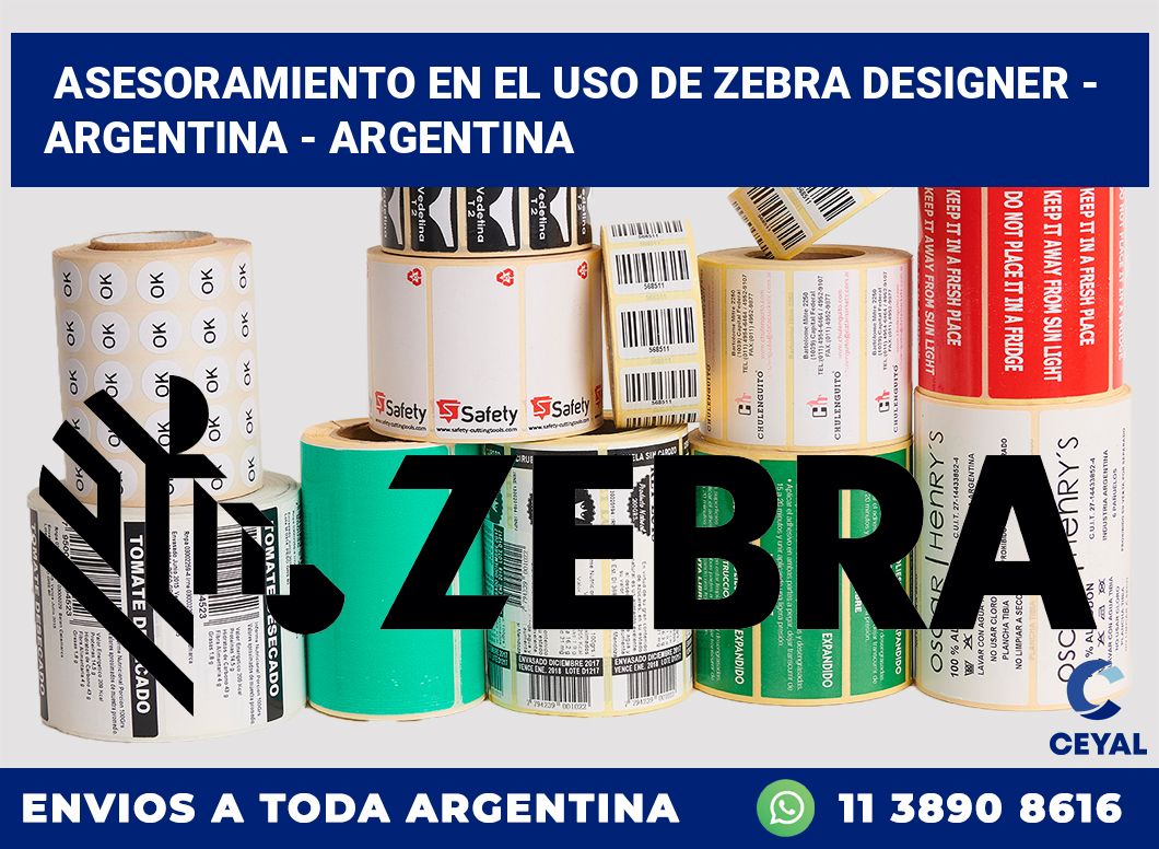 asesoramiento en el uso de zebra designer – Argentina – Argentina