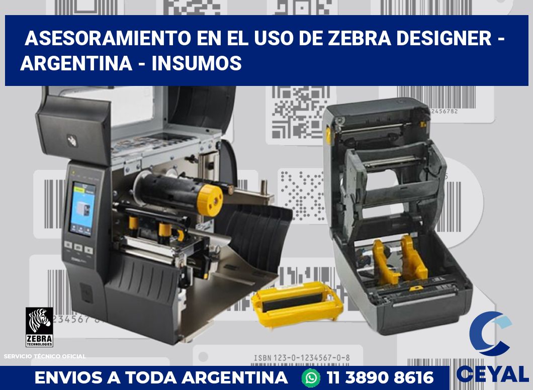 asesoramiento en el uso de zebra designer - Argentina - Insumos