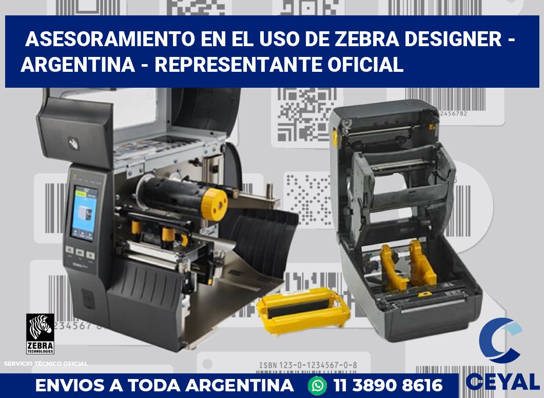 asesoramiento en el uso de zebra designer - Argentina - Representante oficial