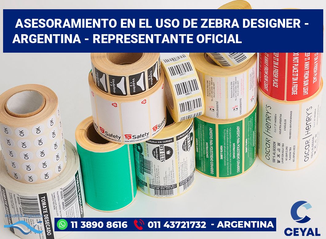 asesoramiento en el uso de zebra designer - Argentina - Representante oficial