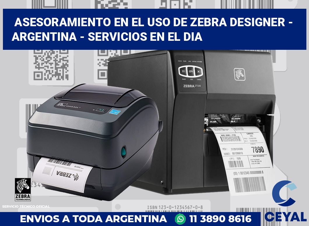 asesoramiento en el uso de zebra designer - Argentina - Servicios en el dia