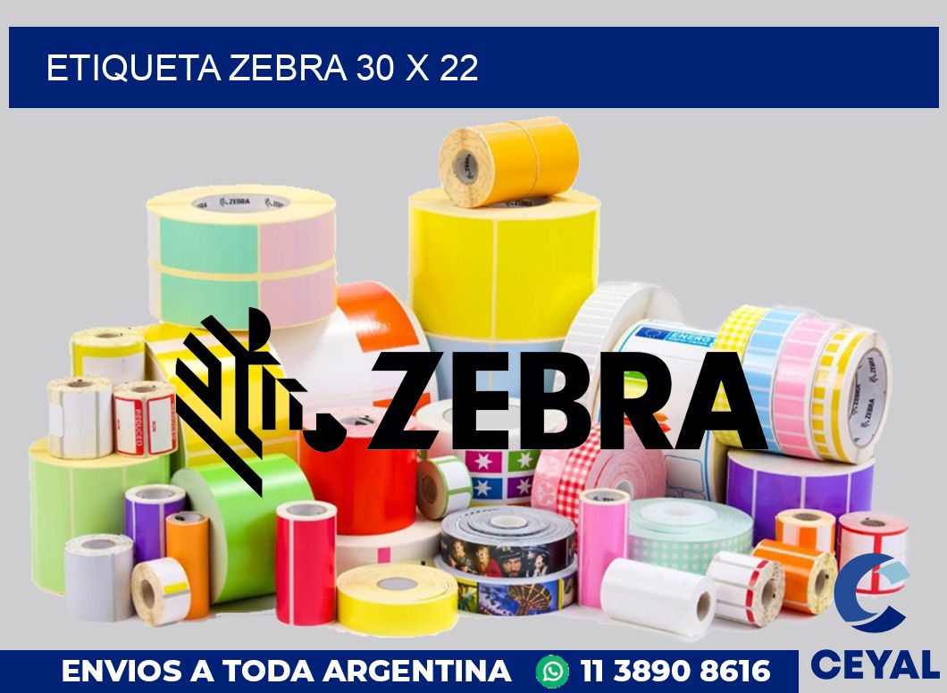 etiqueta zebra 30 x 22