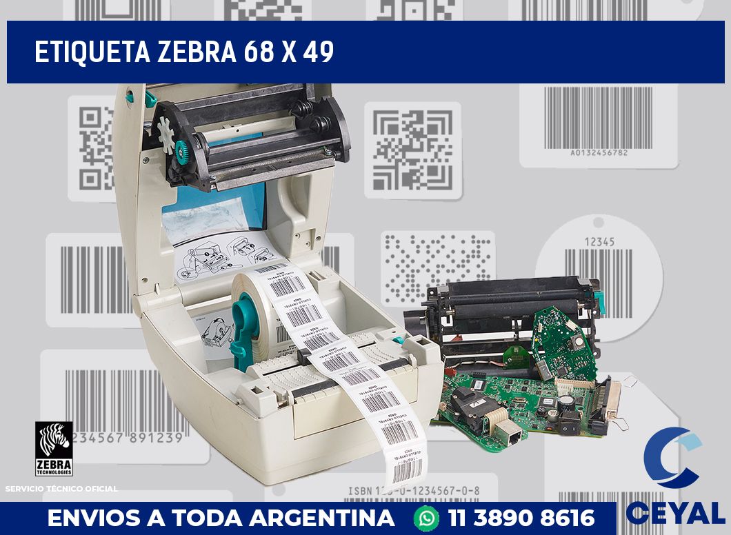 etiqueta zebra 68 x 49