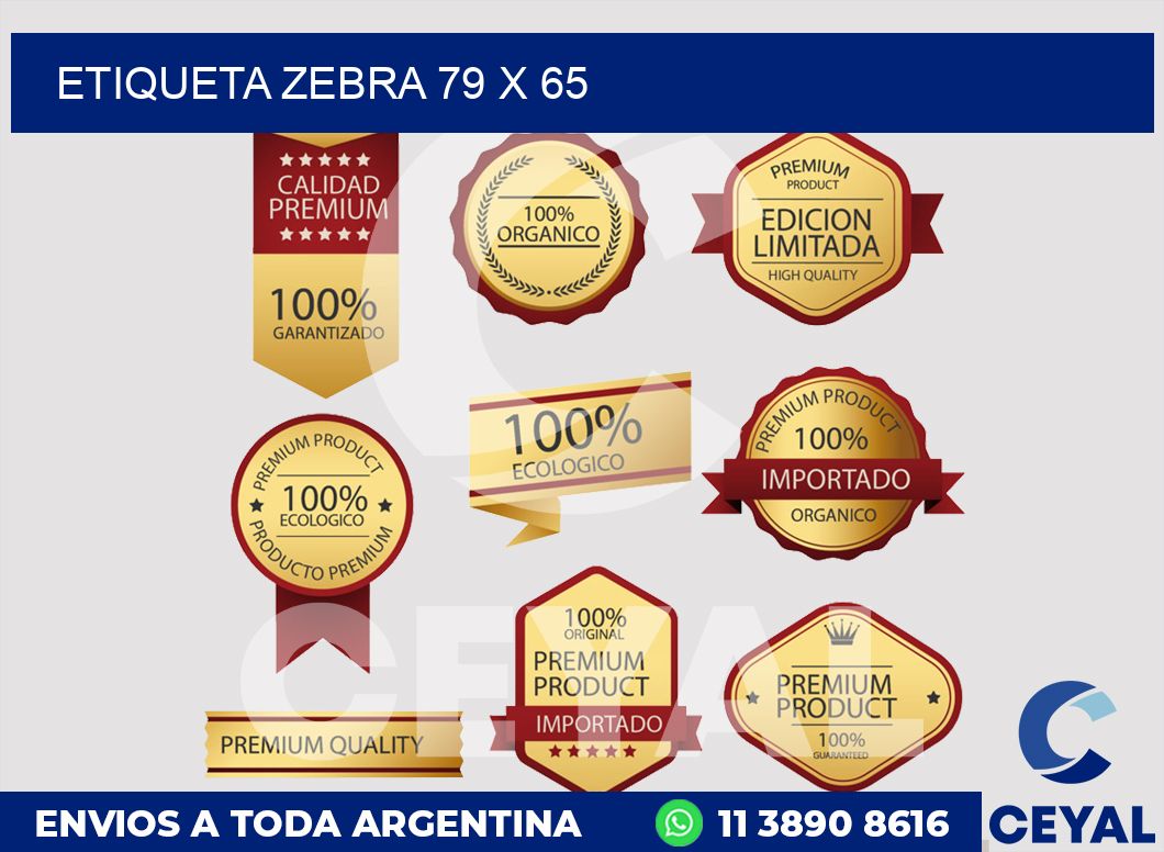 etiqueta zebra 79 x 65