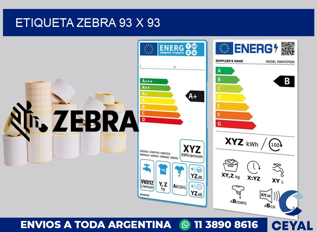 etiqueta zebra 93 x 93