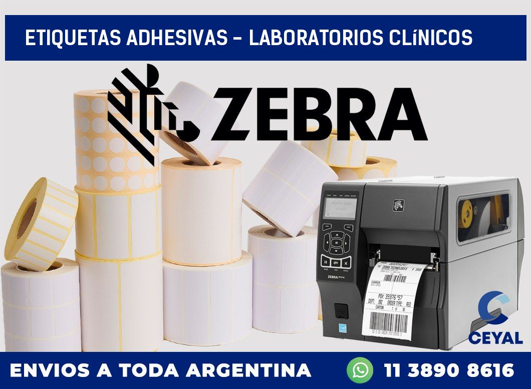etiquetas adhesivas – Laboratorios clínicos