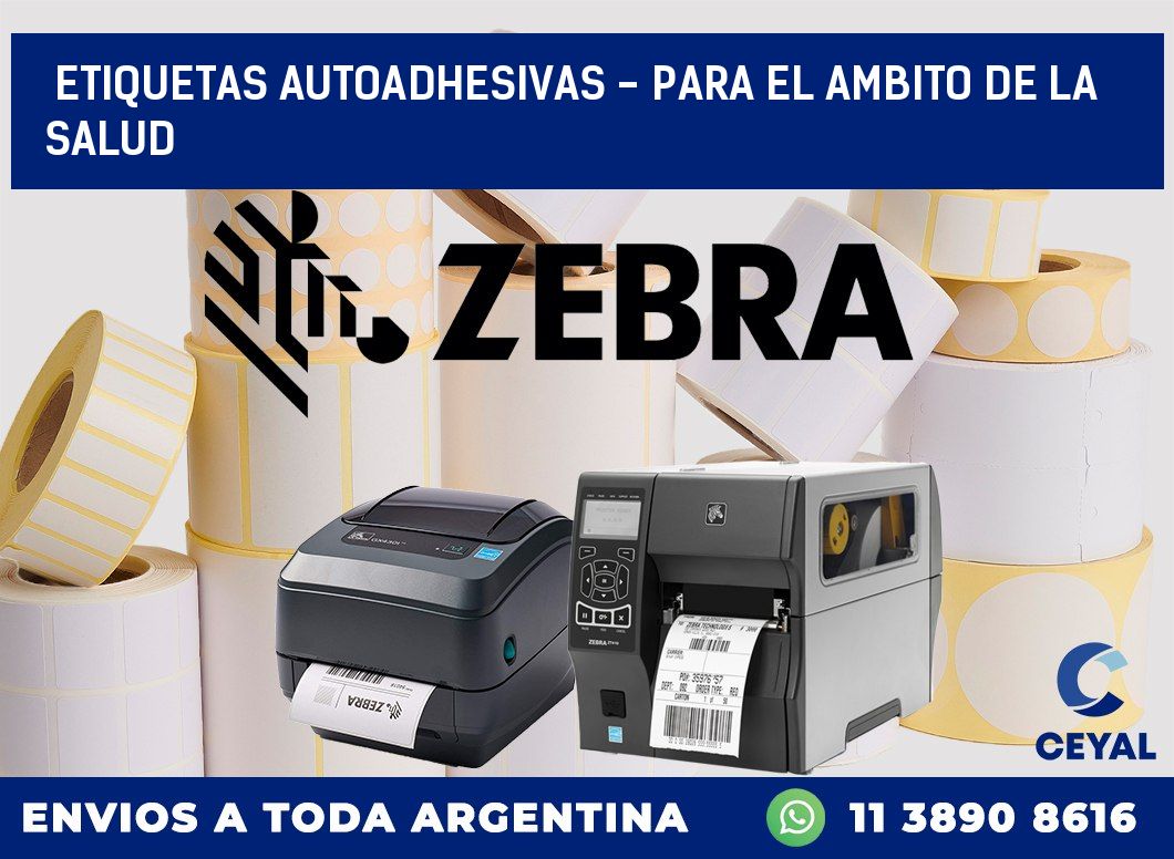 etiquetas autoadhesivas – para el ambito de la salud