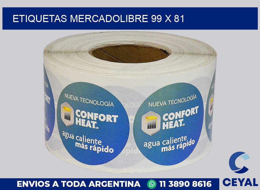 etiquetas mercadolibre 99 x 81