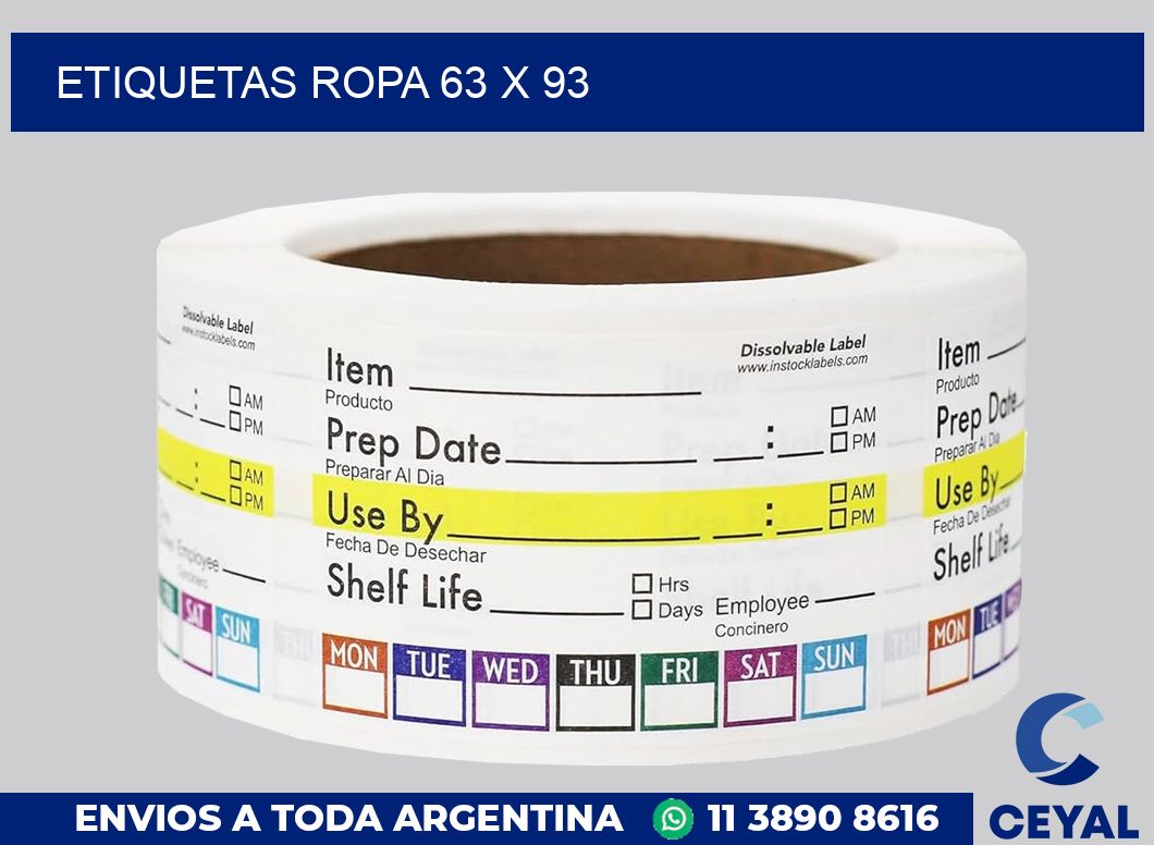 etiquetas ropa 63 x 93
