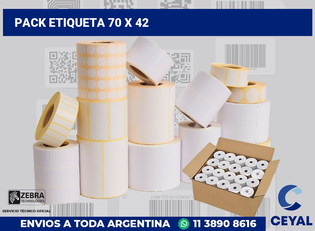 pack etiqueta 70 x 42