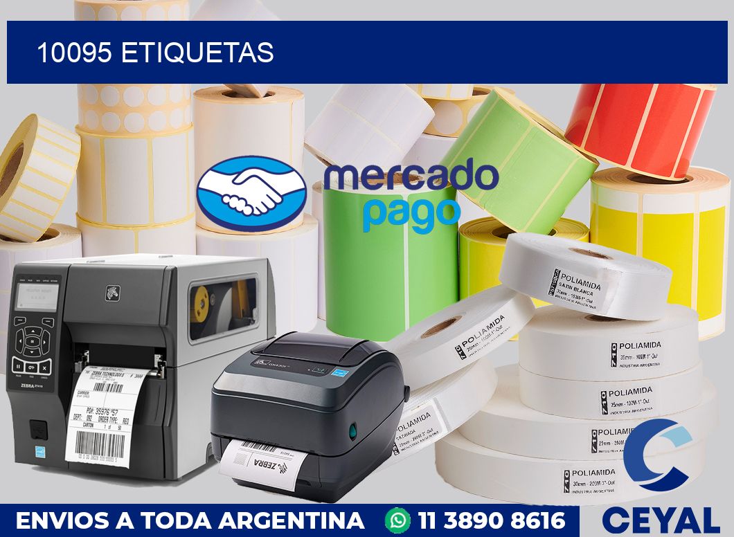 10095 etiquetas