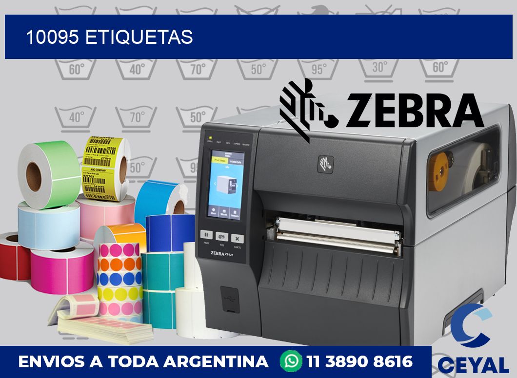 10095 etiquetas