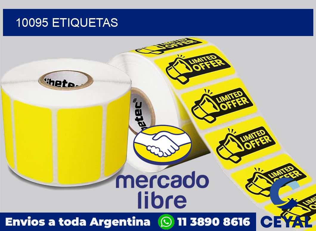 10095 etiquetas