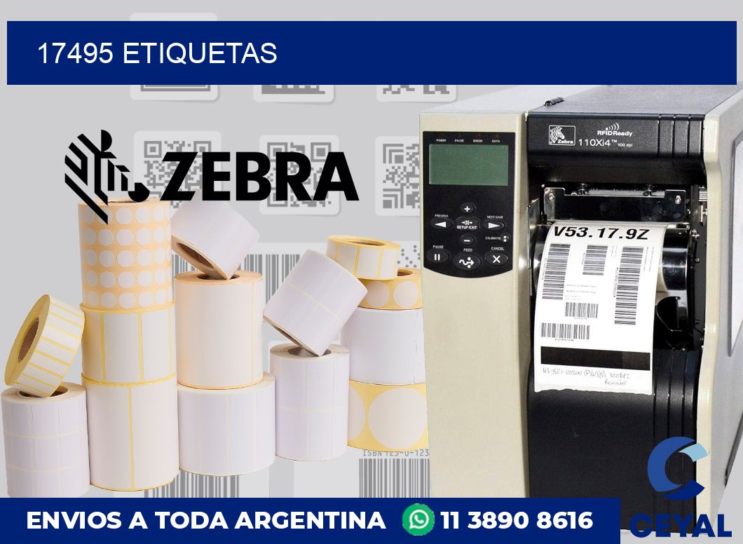 17495 etiquetas