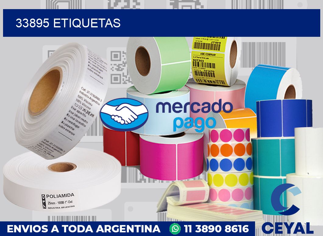 33895 etiquetas