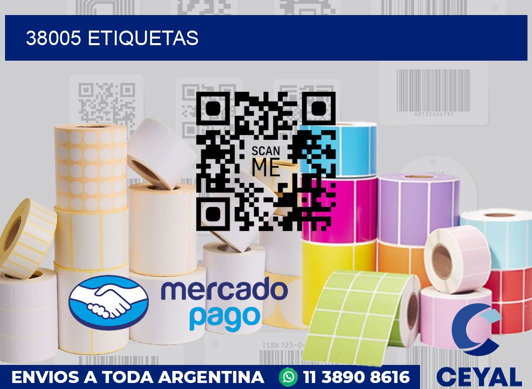 38005 etiquetas