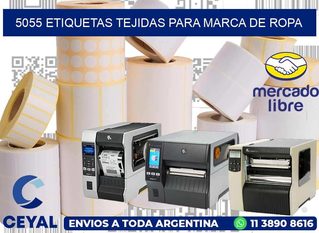 5055 Etiquetas Tejidas para Marca de Ropa