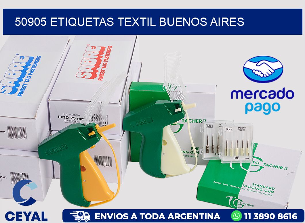 50905 etiquetas textil buenos aires