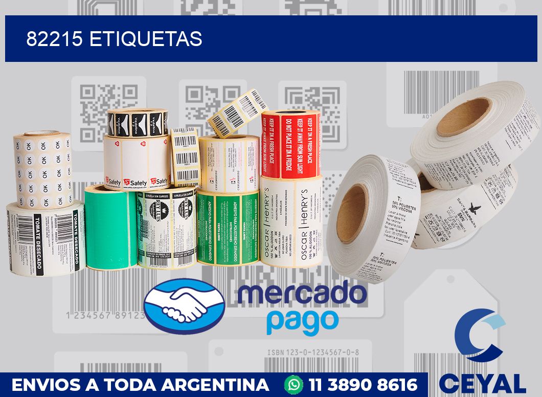 82215 etiquetas